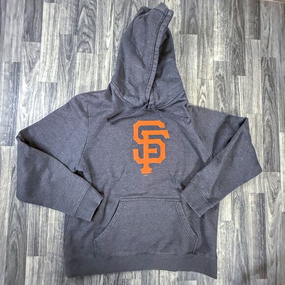 San Francisco Giants Gray Hoodie Large MLB Genuine Merchandise Mexico Made - Picture 1 of 6
